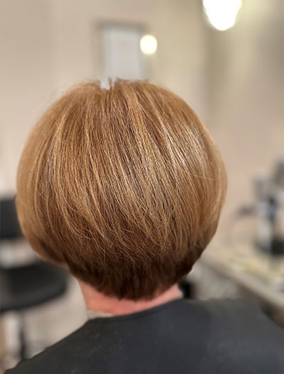 short haircut