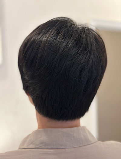 short hairstyle