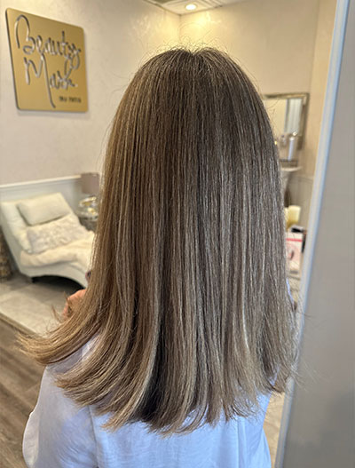 straight hair
