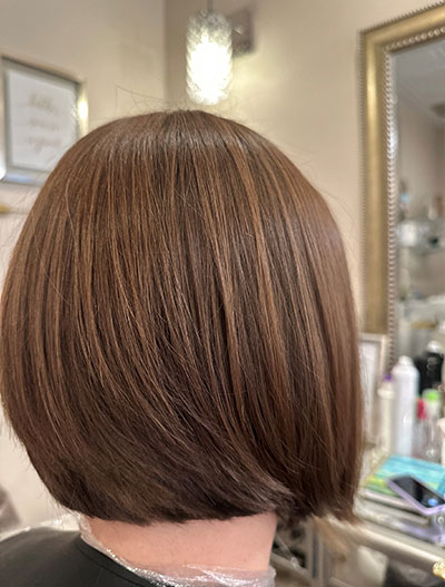 Short haircut